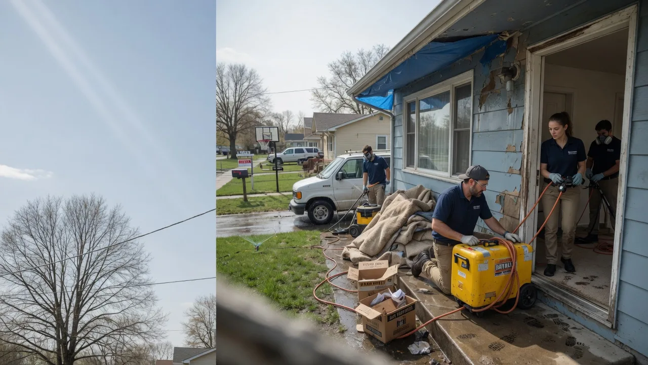 Basement Flood Cleanup in Culbertson, MT near me